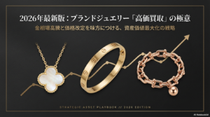 2026年最新！ブランドジュエリー買取相場で高く売るコツと価値分析