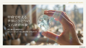 甲府の宝石研磨体験でおすすめ工房11選！安くて子供も楽しい
