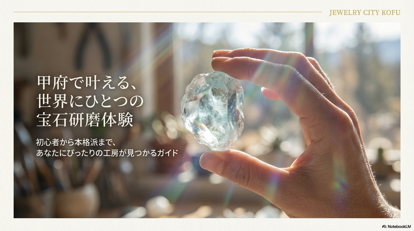 甲府の宝石研磨体験でおすすめ工房11選！安くて子供も楽しい