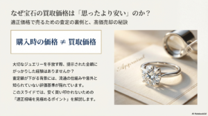 宝石の買取が安い？適正価格で売るための査定のポイントを解説