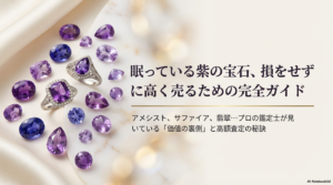 紫の宝石の買取で損をしない！価値を見極める鑑定のコツ